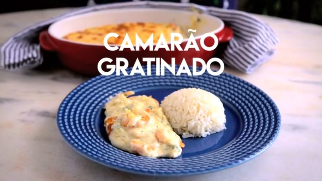 Camarão Gratinado